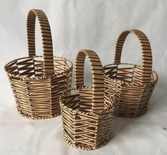 storage basket,gift basket,made of paper rope
