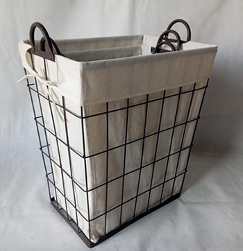 wire laundry basket storage basket S/3