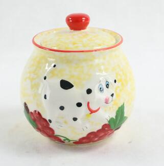 ceramic candy jars ceramic spice jars with bamboo lid