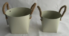 garden pot,flower pot,metal pot,Christmas decorative pot