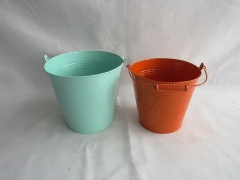 metal flower pot plant pot