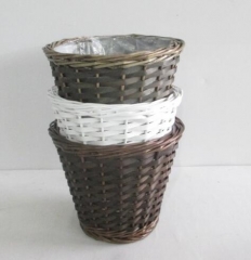 flower pot,garden pot,with plastic liner