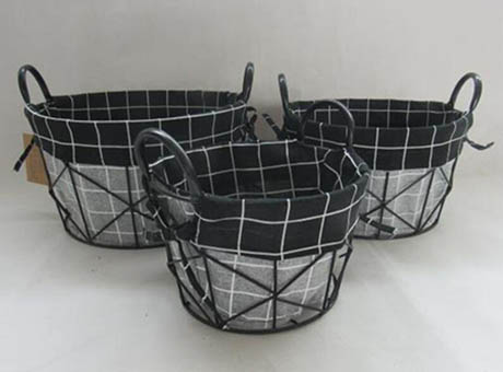 wire storage basket gift basket