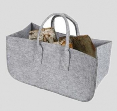 felt log bag storage basket