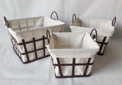 storage basket,gift basket,fruit basket，S/3