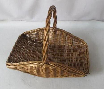 full willow log basket storage basket