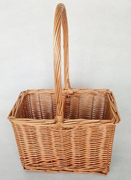 willow gift basket wine basket for 2 bottles