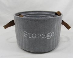 storage basket,gift basket,canvas basket