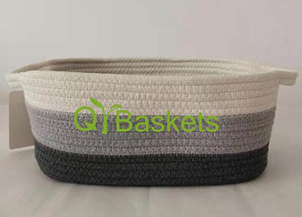 storage basket gift basket cotton rope basket
