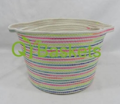 cotton rope storage basket gift basket