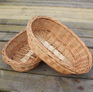 willow storage basket fruit basket gift basket bread basket