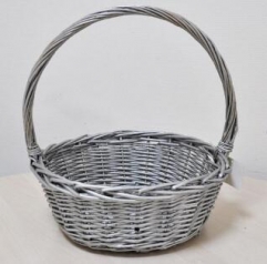 willow storage basket gift basket fruit basket