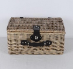 wicker picnic basket willow picnic hamper