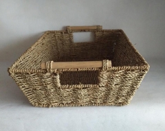 sea grass storage basket gift basket fruit basket